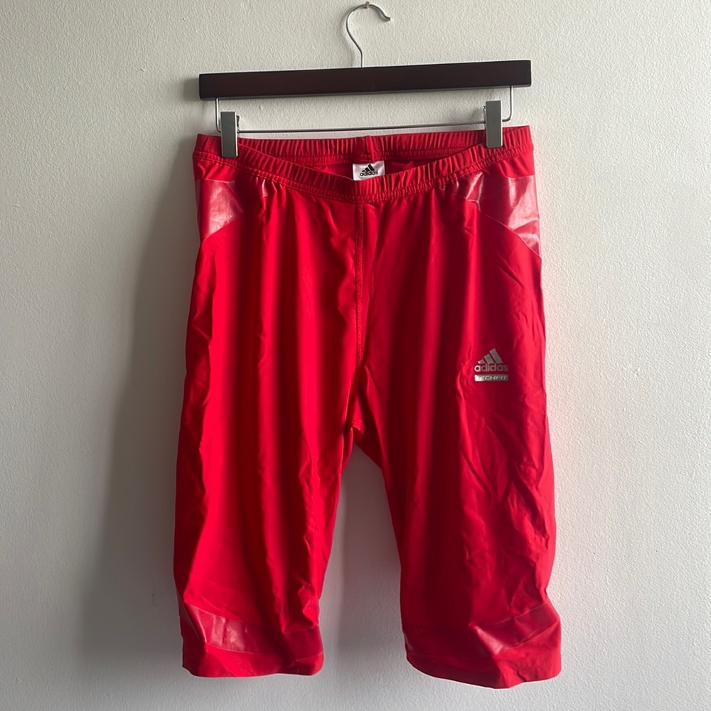 Adidas Football Pants XL Red .